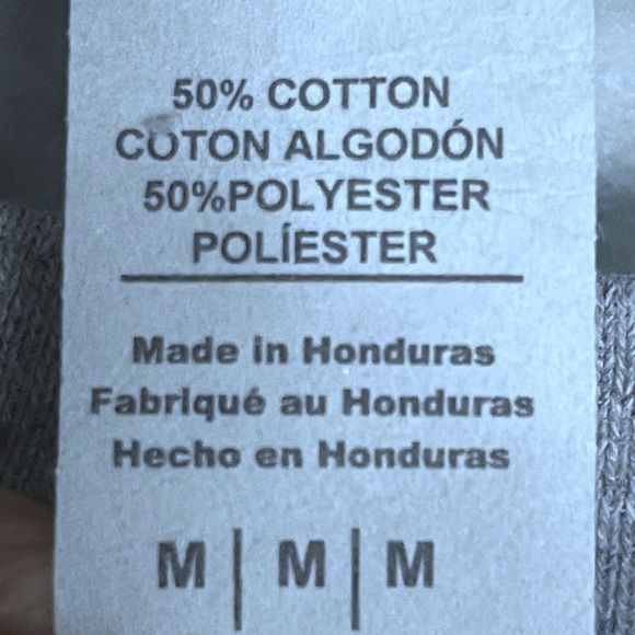 DISNEY Little Mermaid Gray Crew Sweatshirt “Messy Hair Don’t Care” Size M - Picture 6 of 6